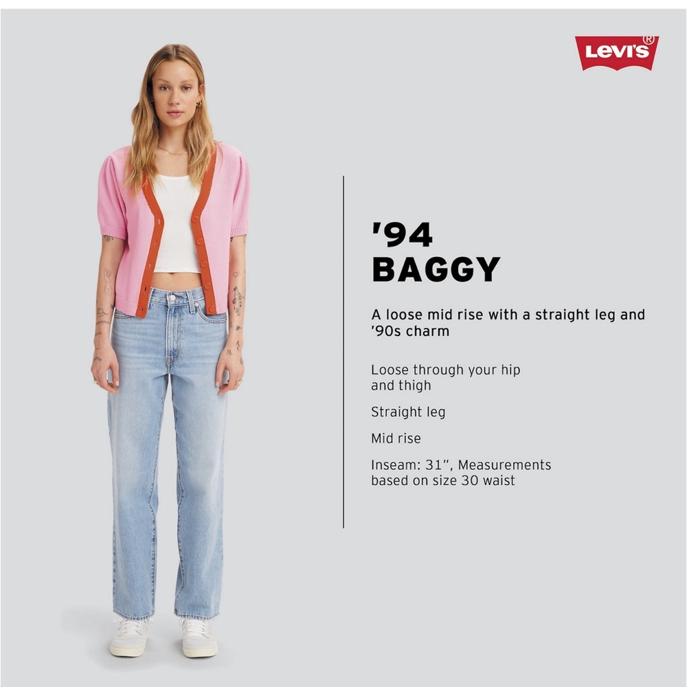 Levi’s 94 baggy denim